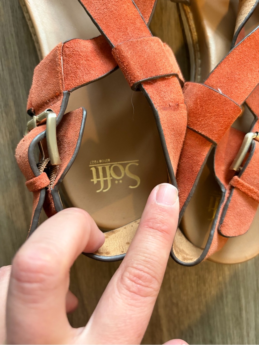 Women’s 11 Sofft Sandals - Picture 4 of 6
